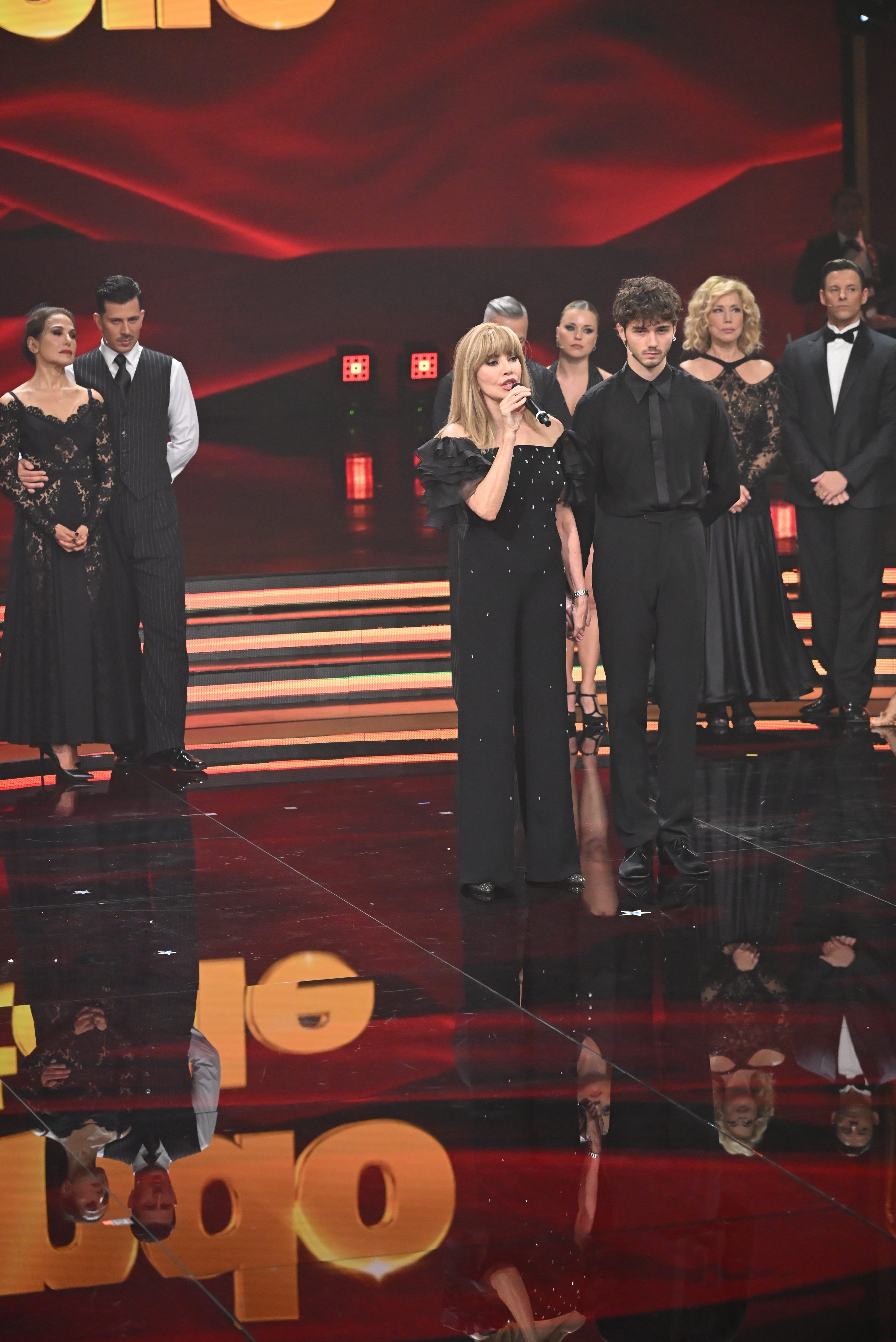 Nikita Perotti e Milly Carlucci.