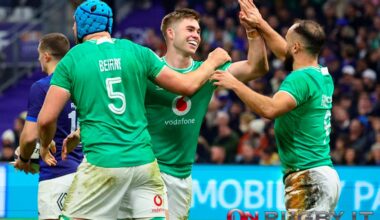 Quilter Nations Series: cancellato il cartellino rosso di Tadhg Beirne