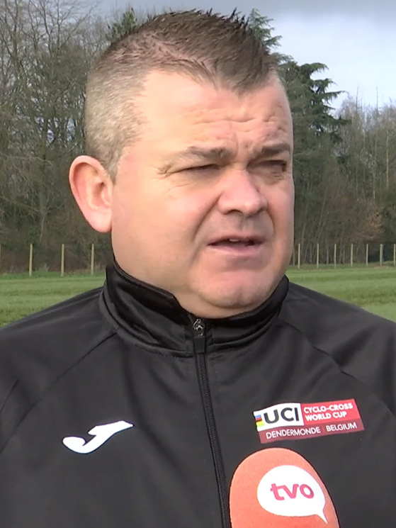 Jurgen Mettepenningen, direttore sportivo della Pauwels Sauzen (foto TVO)