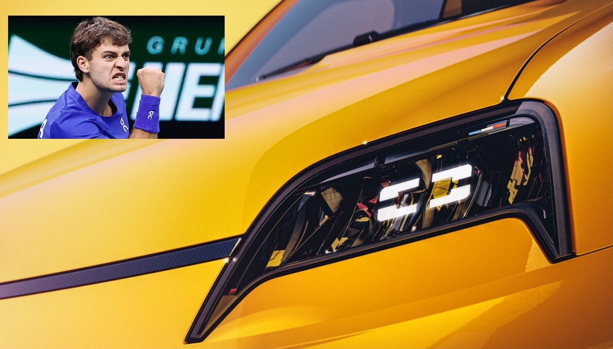 L'auto di Flavio Cobolli, l'eroe italiano della Coppa Davis