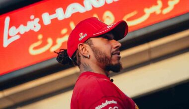 Lewis Hamilton in Qatar