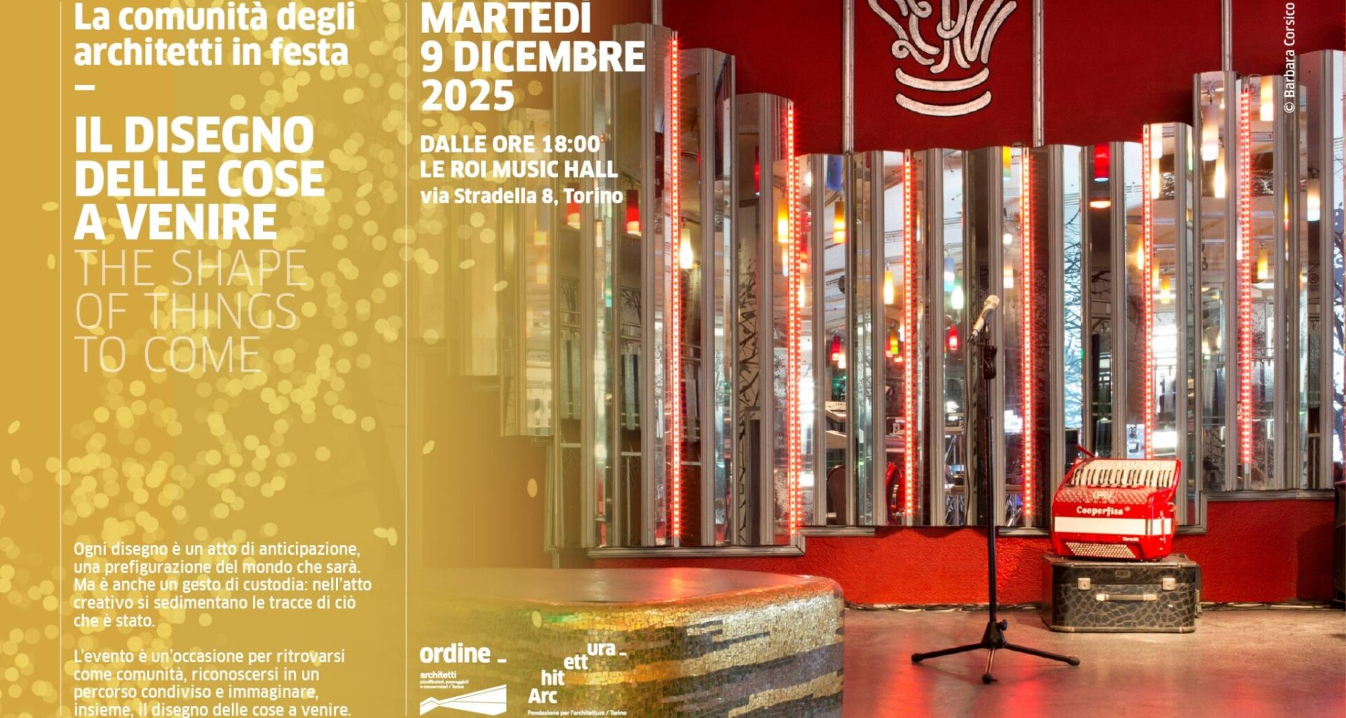 Il disegno delle cose a venire