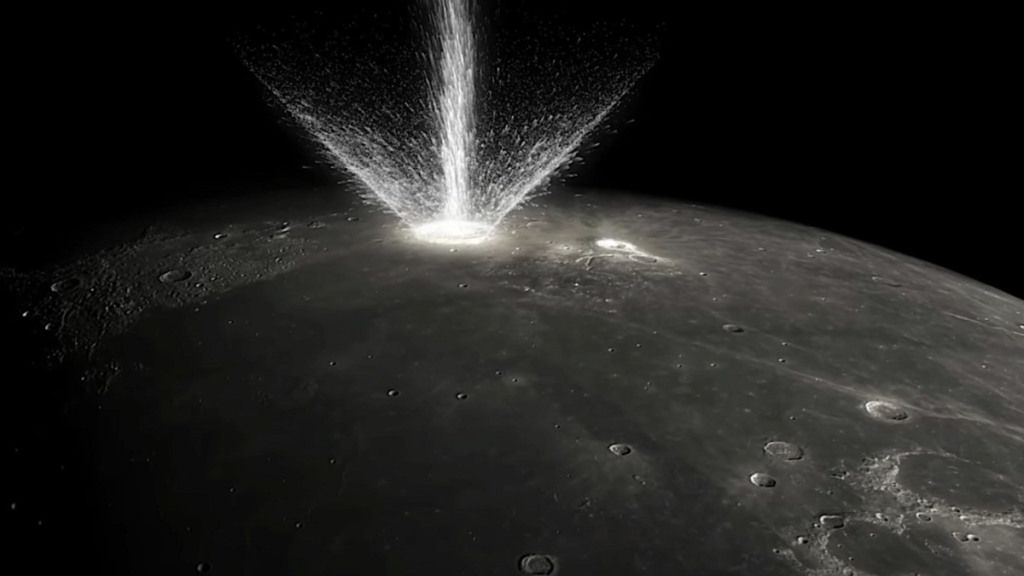 La Luna è stata colpita da un asteroide: guarda il video reale in diretta