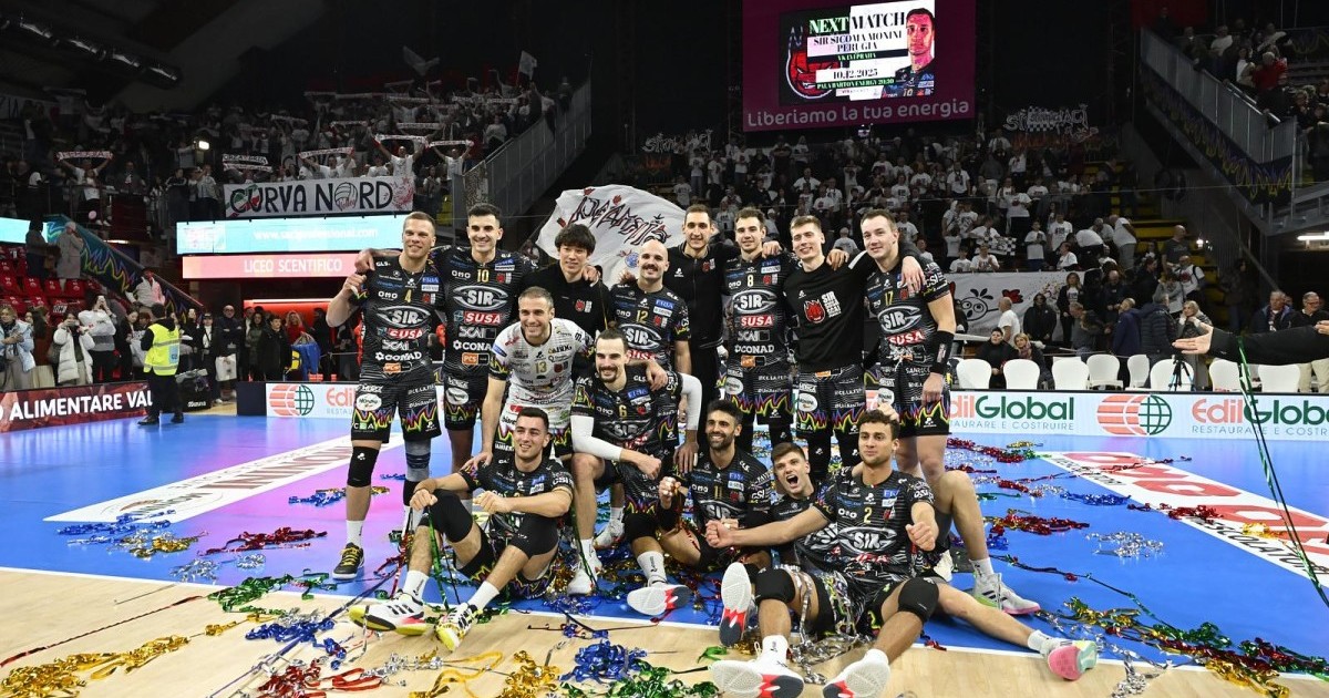 SECONDA VITTORIA CONSECUTIVA DA TRE PUNTI PER LA SIR SUSA SCAI PERUGIA! CISTERNA BATTUTA 3-0