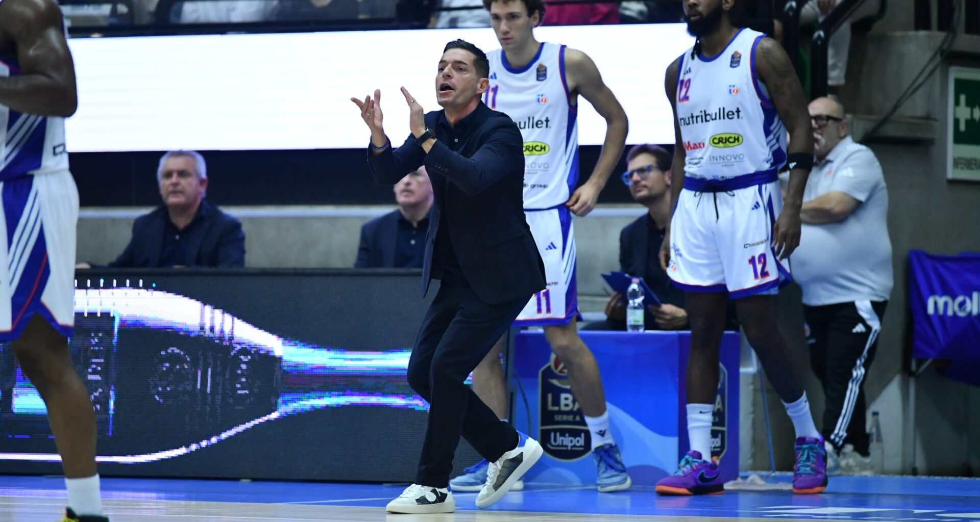 COACH ROSSI E PINKINS PRESENTANO LA TRASFERTA A REGGIO EMILIA