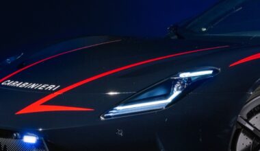 La Maserati speciale dei Carabinieri per i trasporti urgenti
