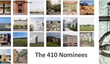 21 architetture italiane in lizza per il Mies van der Rohe Award 2026