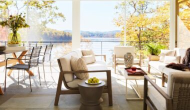 Questa casa sul lago è un loft caldo, vivibile, pieno di luce e di opere d'arte