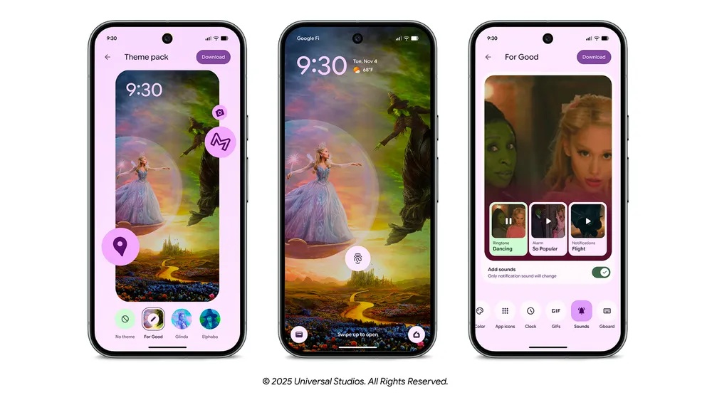 Pixel Drop - Novembre 2025 - 02 Pacchetti di temi