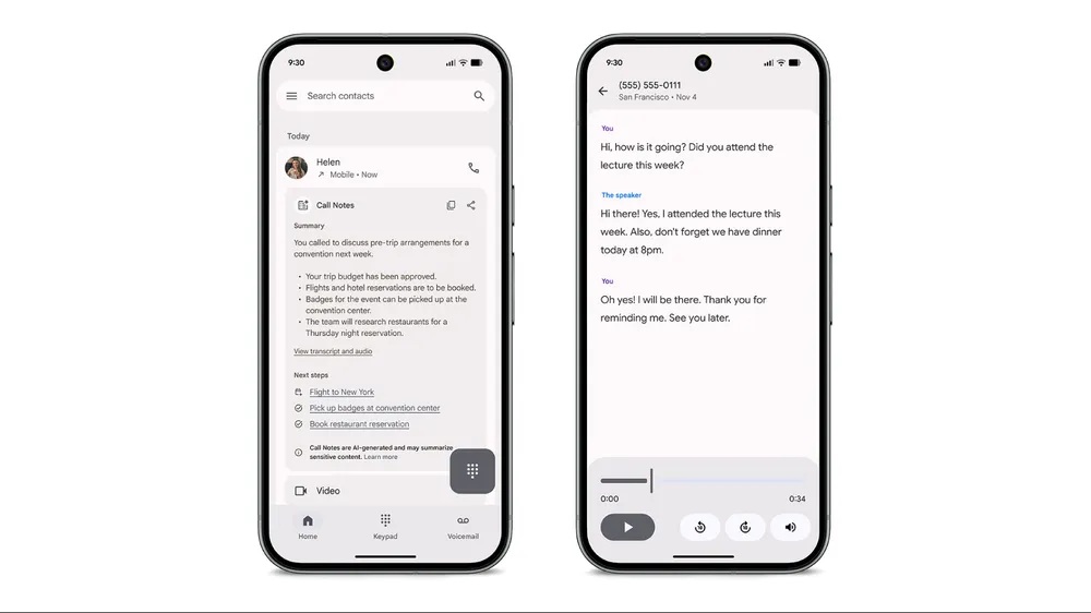 Pixel Drop - Novembre 2025 - 08 Call Notes