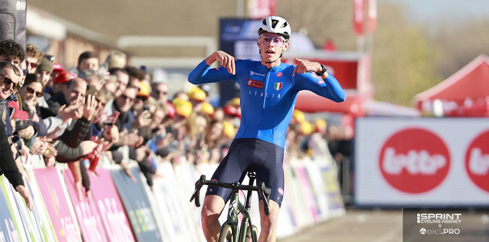 Grigolini al traguardo. Il titolo europeo arriva dopo il bronzo mondiale d'inizio febbraio