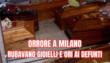 Rubavano oro ai defunti