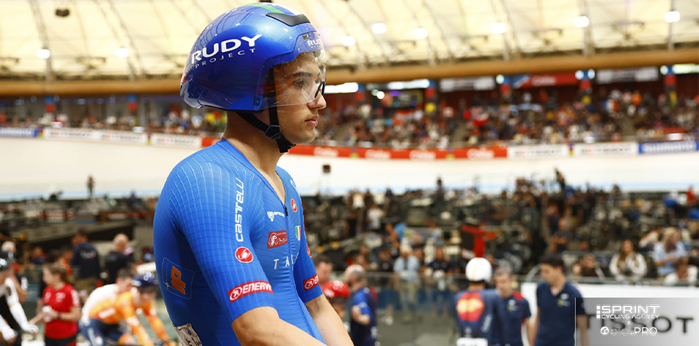 Sierra ha fatto sognare nell'omnium, con il terzo posto nello scratch. Gli manca ancora esperienza e tenuta