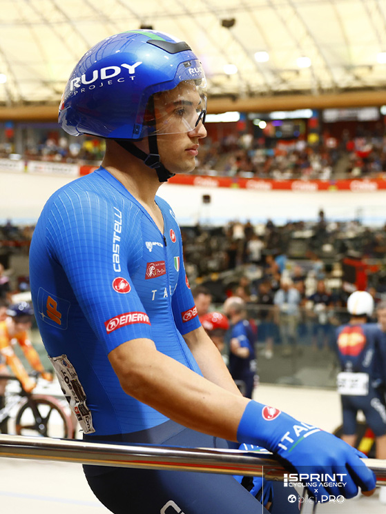 Sierra ha fatto sognare nell'omnium, con il terzo posto nello scratch. Gli manca ancora esperienza e tenuta