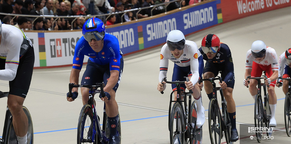 Per Stella uno scratch deludente, ma nella madison si è ben distinto, al di là dell'11° posto finale