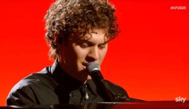 X Factor 2025: PierC porta E Tu di Claudio Baglioni