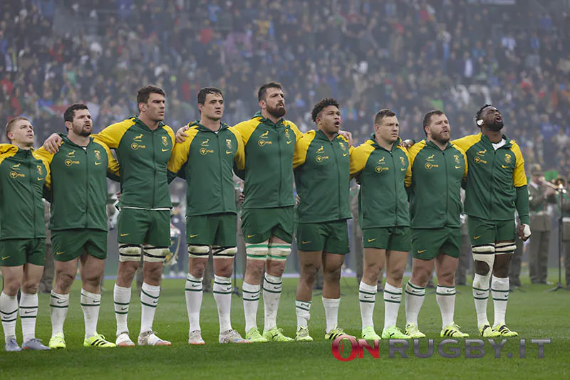 Sudafrica: il calendario delle partite degli Springboks nel 2026