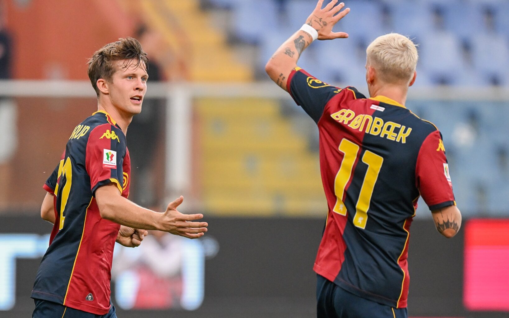 Frendrup Gronbaek Genoa Empoli