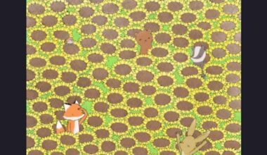 Test visivo difficilissimo: solo il 3% trova la farfalla tra i girasoli in 30 secondi