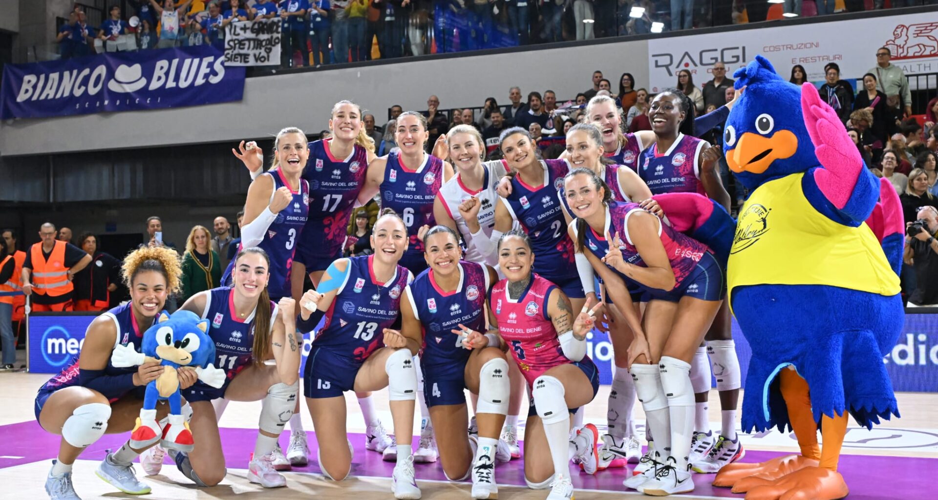 La settima meraviglia! Successo 3-0 contro Chieri