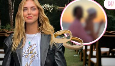 aria di nozze tra lei e il suo nuovo compagno?