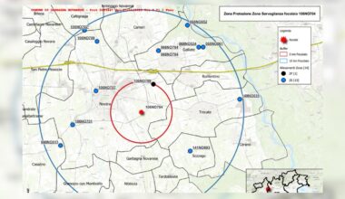 Focolaio di influenza aviaria a Novara: scattano le misure di sicurezza in diversi comuni