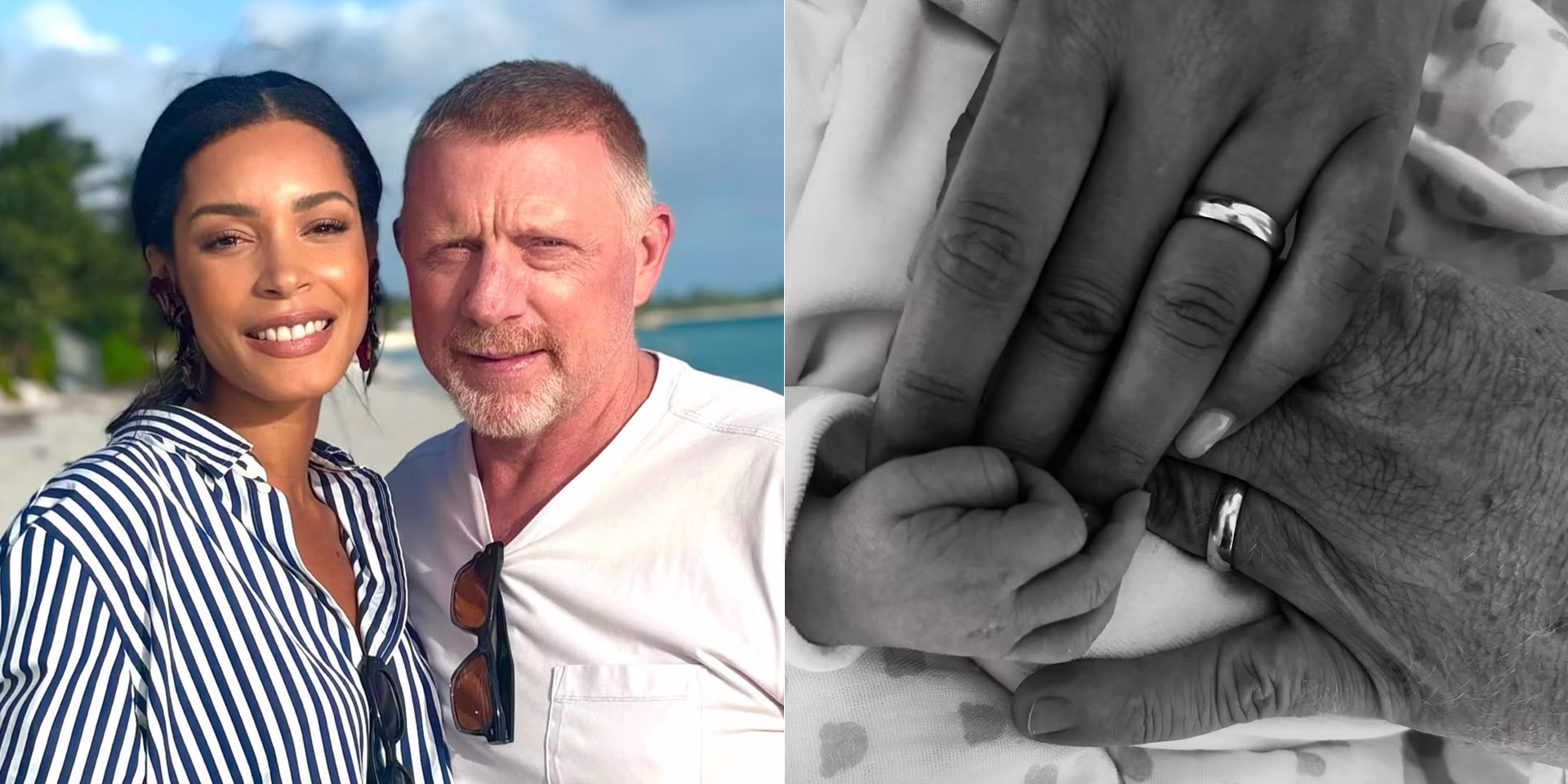 Boris Becker celebra la nascita della quinta figlia Zoë Vittoria. E dice: «Mia moglie Lilian mi ha salvato la vita» - immagine