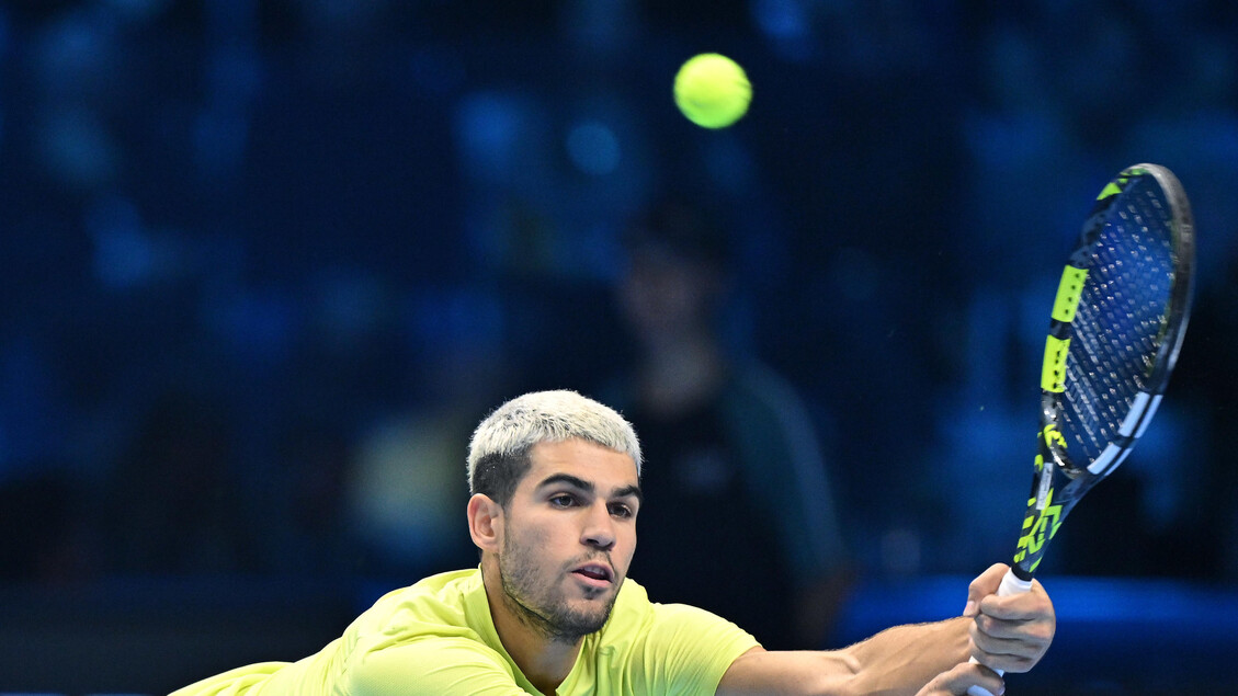 Atp Finals: la finale è Alcaraz contro Sinner. In semifinale Auger-Aliassime battuto 6-2 6-4 FOTO - ATP Finals 2025