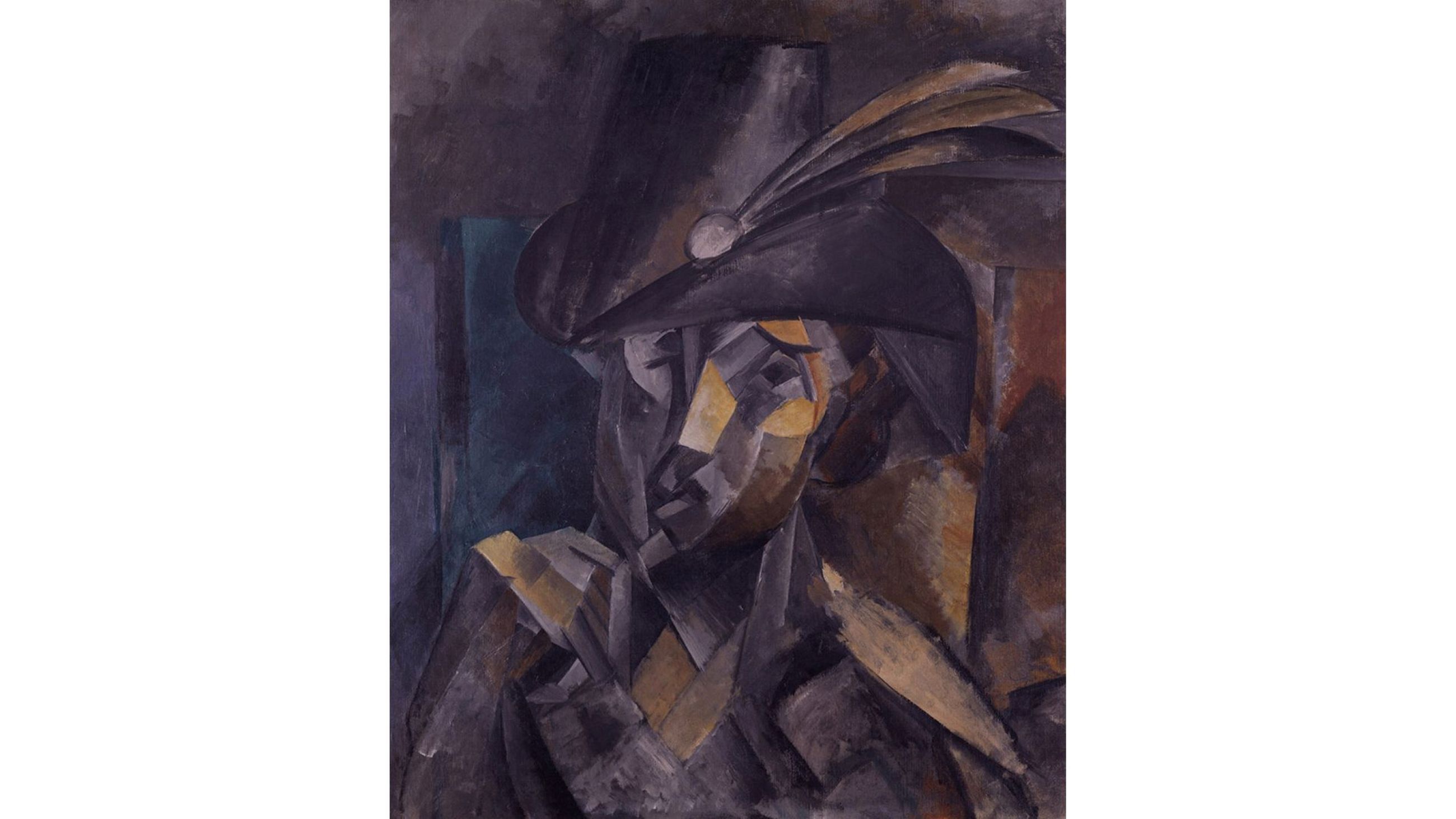 Pablo Picasso, Donna con cappello nero, 1909, olio su tela, cm 73 x 60,3, Toledo Museum of Art, acquistato con fondi del Libbey Endowment, dono di Edward Drummond Libbey, e con fondi dal Lascito di Florence Scott Libbey in memoria del padre, Maurice A. Scott, inv. 1984.15 © Succession Picasso - Courtesy Press Office