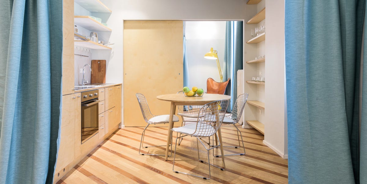 Un piccolo appartamento di 44mq a Milano