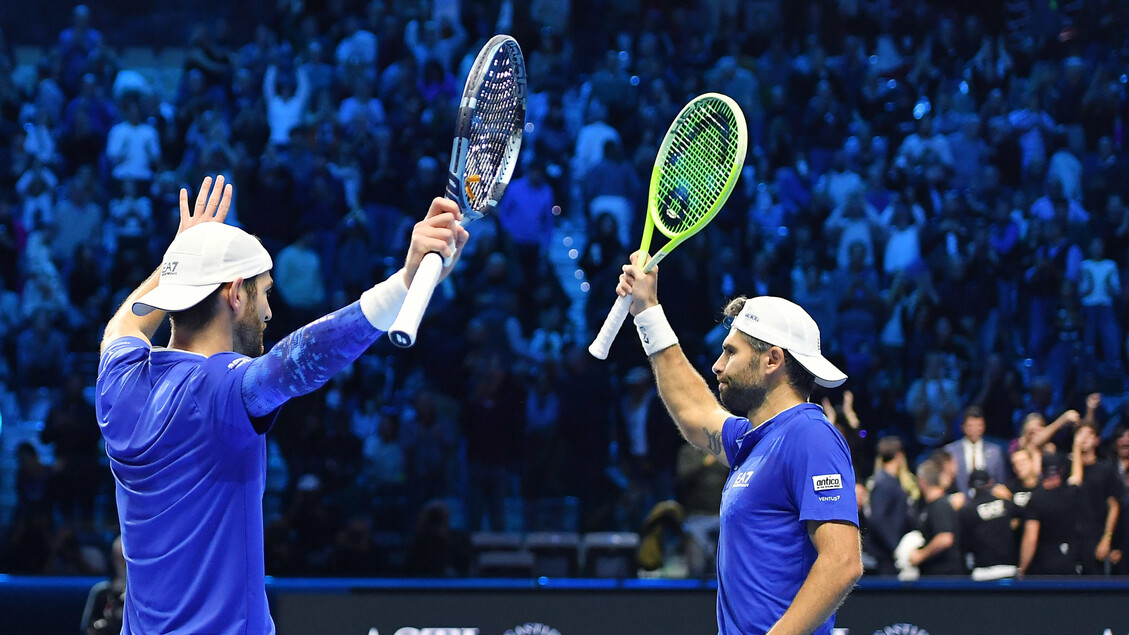 Finals: Bolelli-Vavassori show, vittoria in due set contro i n.1 al mondo - ATP Finals 2025