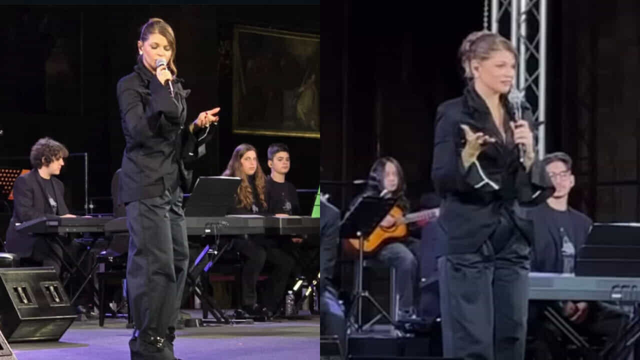 La prima esibizione di Alessandra Amoroso dopo il parto è per un concerto in piazza Duomo a Milano