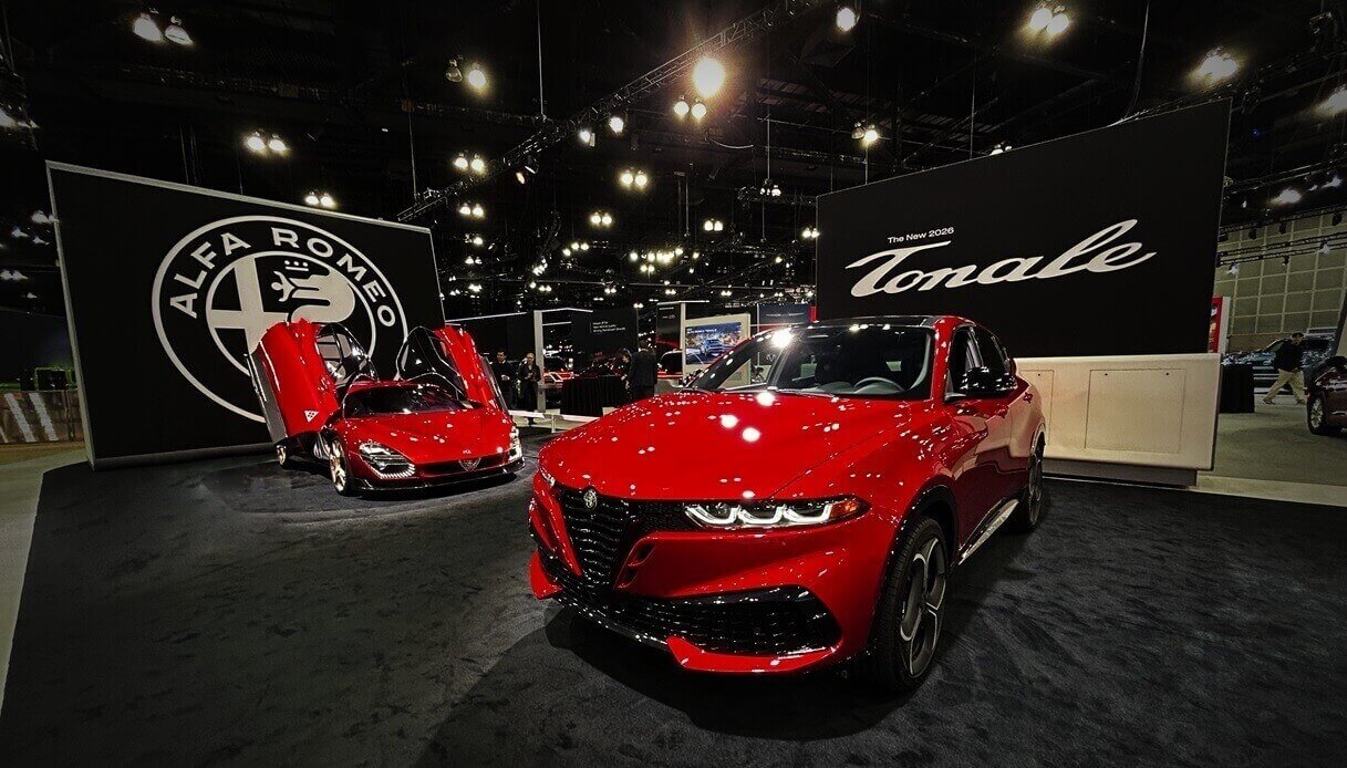 Alfa Romeo 33 Stradale e nuova Tonale al Los Angeles Auto Show 2025