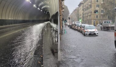 oggi scatta l'arancione, interventi dei vigili del fuoco nella notte