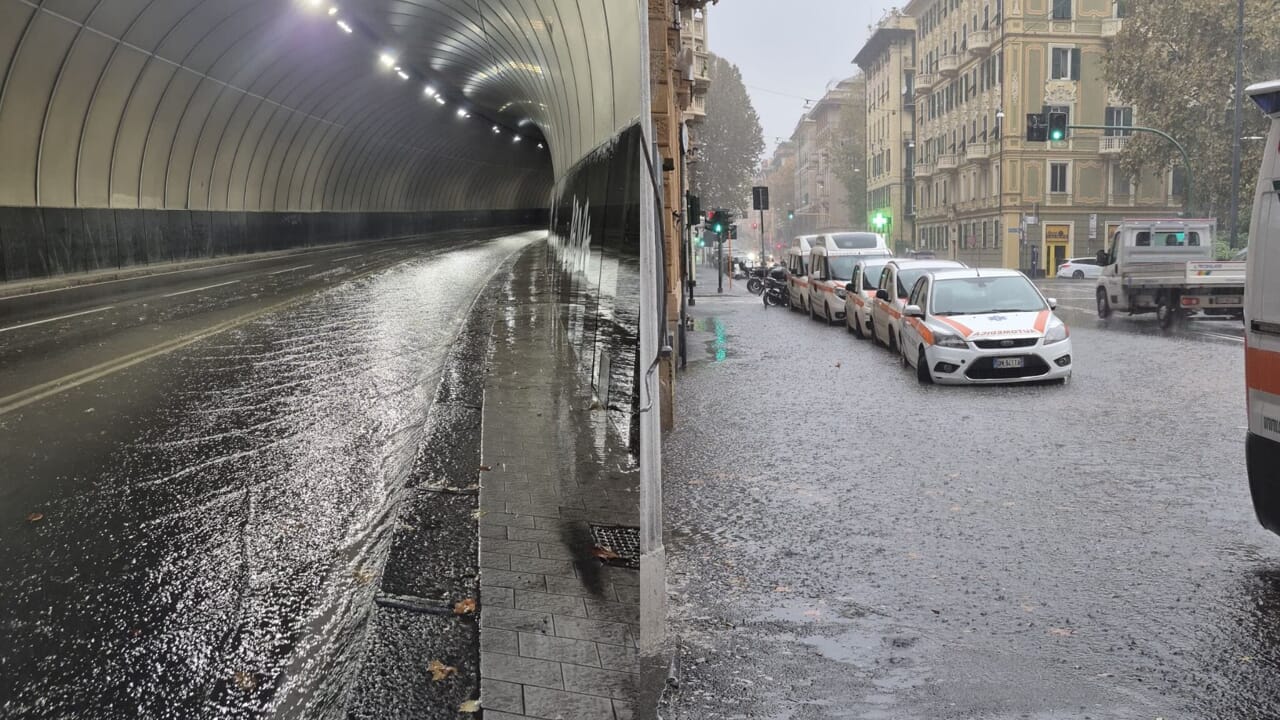 oggi scatta l'arancione, interventi dei vigili del fuoco nella notte