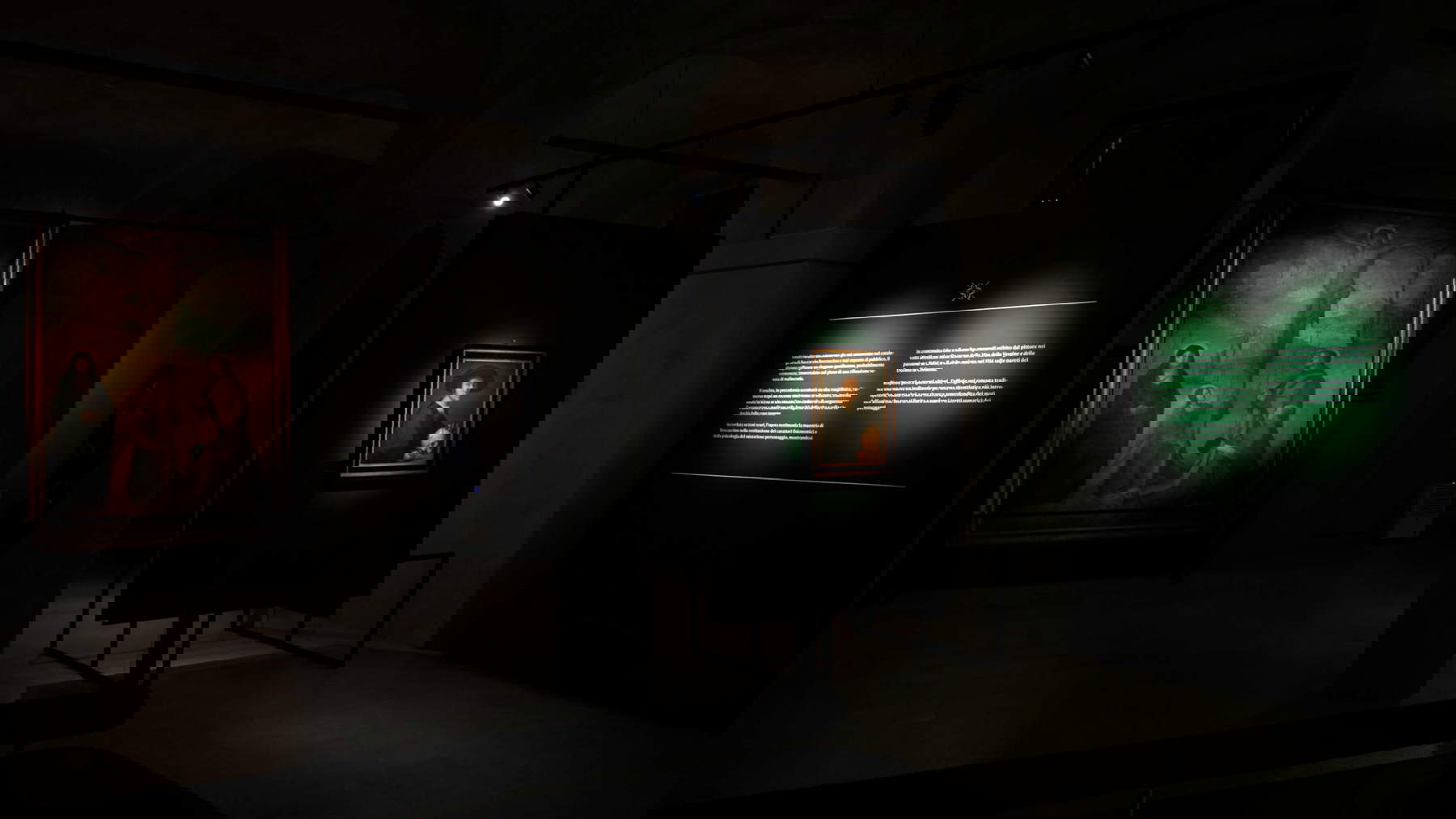 Allestimenti della mostra Il Rinascimento di Boccaccio Boccaccino