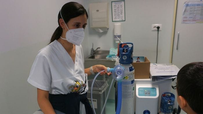 Ospedale di Bergamo, tecnologia per ridurre dolore bambini