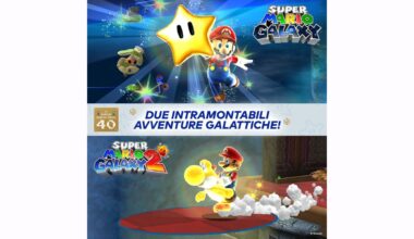 Super Mario Galaxy + Galaxy 2 per Switch è in super sconto