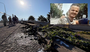 la volante presa in pieno da un SUV che ha invaso la careggiata