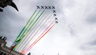 4 novembre Festa Nazionale, annullato sorvolo Frecce Tricolori a Roma