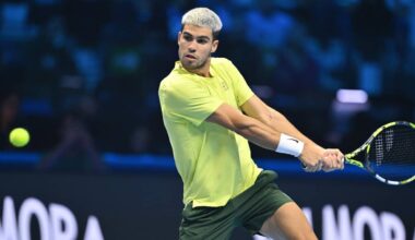 Alcaraz Auger Aliassime alle Atp Finals 2025, il risultato in diretta live