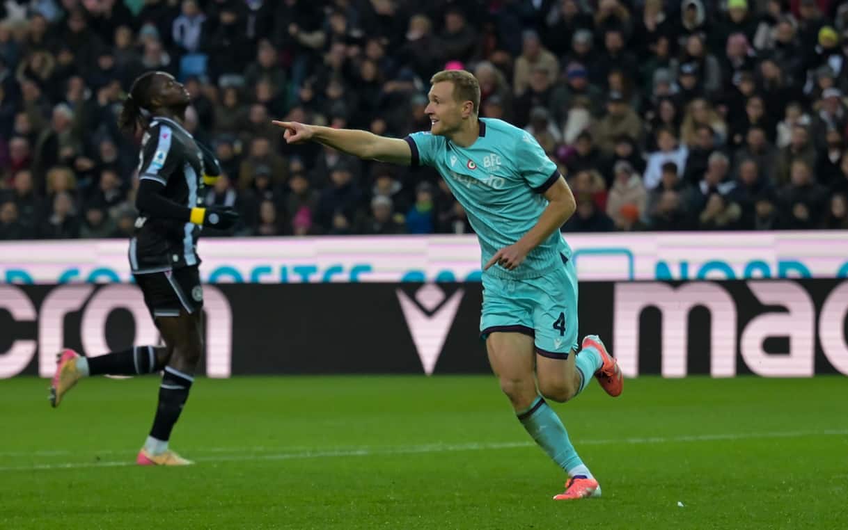 Udinese Bologna 0-3, le pagelle della partita di Serie A