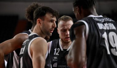Arturs Strautins al ritorno in campo in Derthona-Varese.