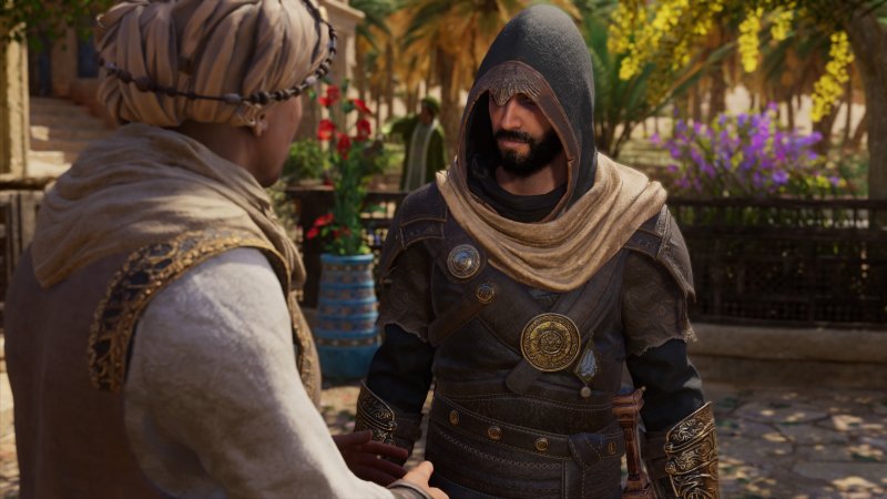 Basim sfoggia un nuovo completo in Assassin's Creed Mirage: Valley of Memory