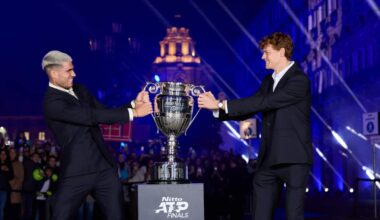 Sinner Alcaraz alle Atp Finals 2025: dall'allenamento al Blue carpet. FOTO