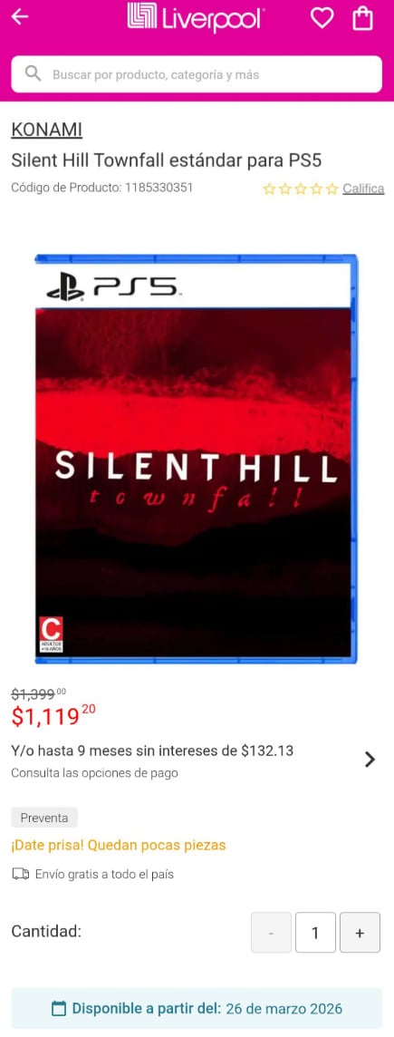 La pagina del negozio con la data d'uscita, foto di CD Action La pagina del negozio con la data d'uscita, foto di CD Action