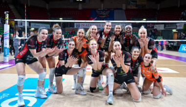 Volley A1 femminile, che impresa per la Bartoccini MC Restauri Perugia: Cuneo espugnata in rimonta