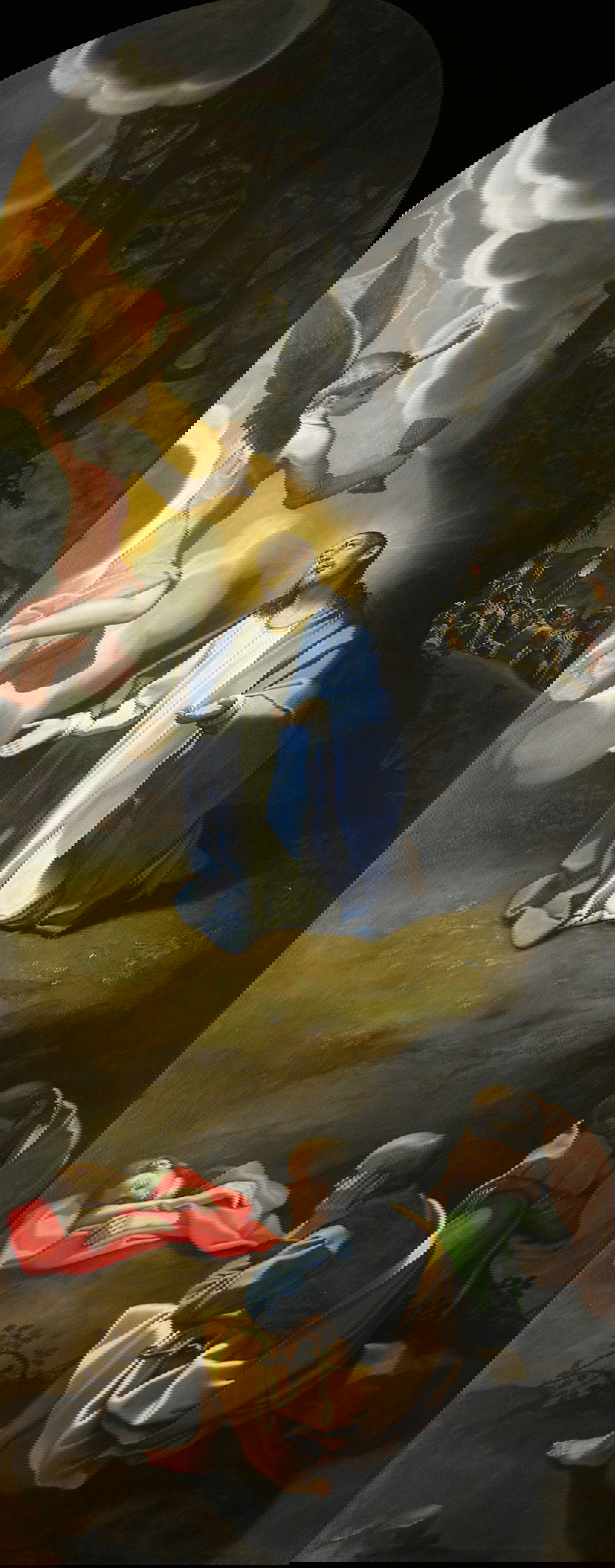 Bartolomeo Cesi, Orazione nell'orto (1597-1600 circa (?); olio su tela, 140 x 160 cm; Bologna, Arcadia Preziosi di Luca Mazzoni)