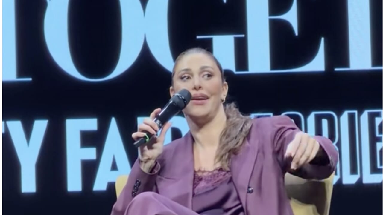Belen Rodriguez fuori controllo fatica a parlare a un evento e poi confessa: "Ho preso troppi calmanti"