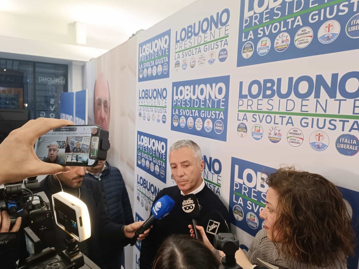 Bellomo (Lega) nel comitato elettorale di Lobuono
